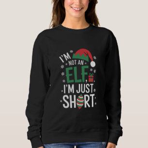 Camiseta Não Sou Um Elfo Apenas Baixo Piada De Natal