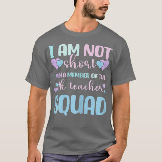 Camiseta Não Sou Um Esquadrão De Professores De 4K Curto, F