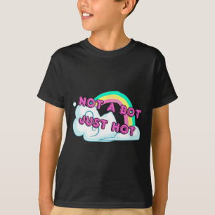 Camiseta Não sou um robô, apenas uma garota gamer gostosa c