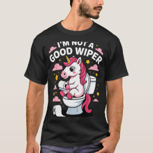 Camiseta Não Sou Um Unicórnio Limpa Bem Humor de Banheiro E