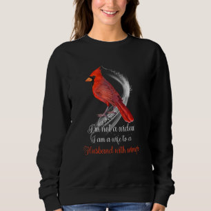 Camiseta Não Sou Uma Viúva, Sou Esposa Para Um Marido Com A