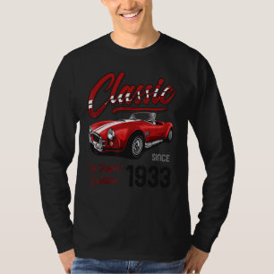 Camiseta Não sou velho, sou clássico Carro Vintage Nascido