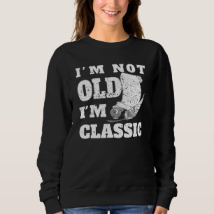Camiseta Não sou velho, sou clássico com Caneta gravada
