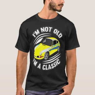 Camiseta Não sou velho, sou clássico do carro 1