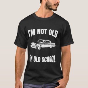 CAMISETA NÃO SOU VELHO, SOU DA VELHA GUARDA PARA HOMENS QUE