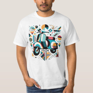 Camiseta Não sou velho, sou Moto Scooter Clássico