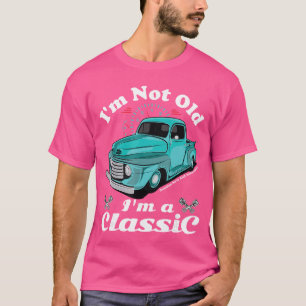 Camiseta Não sou velho, sou um carro clássico vintage Carru