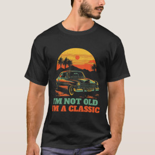 Camiseta Não sou velho, sou um clássico - Dia dos Pais - Ca