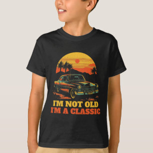 Camiseta Não sou velho sou um clássico - Dia dos Pais - Car