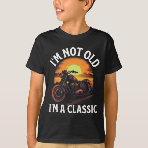Camiseta Não sou velho, sou um clássico - Dia dos Pais - Mo