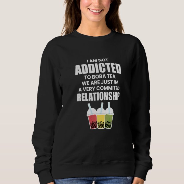 Camiseta Não Sou Viciado em Chá de Boba   (Frente)