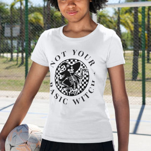 Camiseta Não Sua Bruxa Básica - Testemunha Dia de as Bruxas