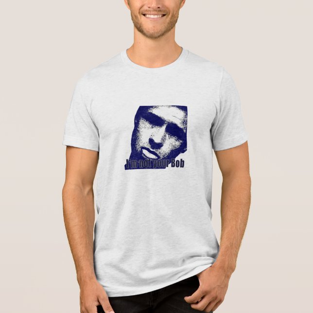 Camiseta Não sua língua de Bob (Frente)