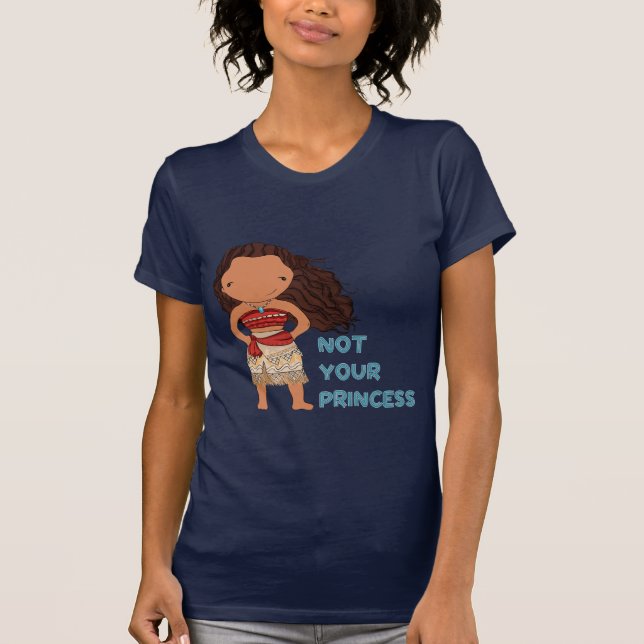 Camiseta Não sua princesa (Frente)