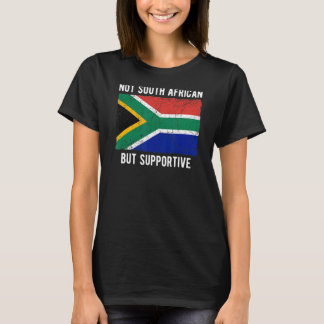Camiseta Não Sul-Africano, Mas Apoio Ao Braai E Ao Safar