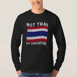 Camiseta Não Tailandês, Mas Inspiração de Bandeira Nacional