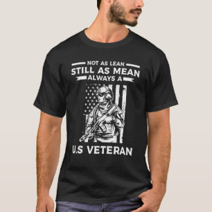 Camiseta Não Tão Leve Como Sempre Um Vete Veterano Dos Eua