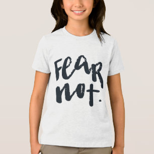 Camiseta Não tema