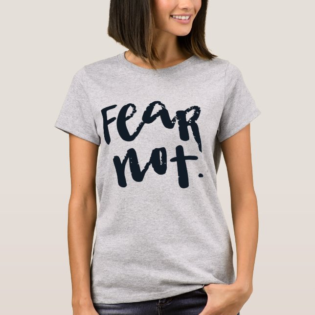 Camiseta Não tema (Frente)