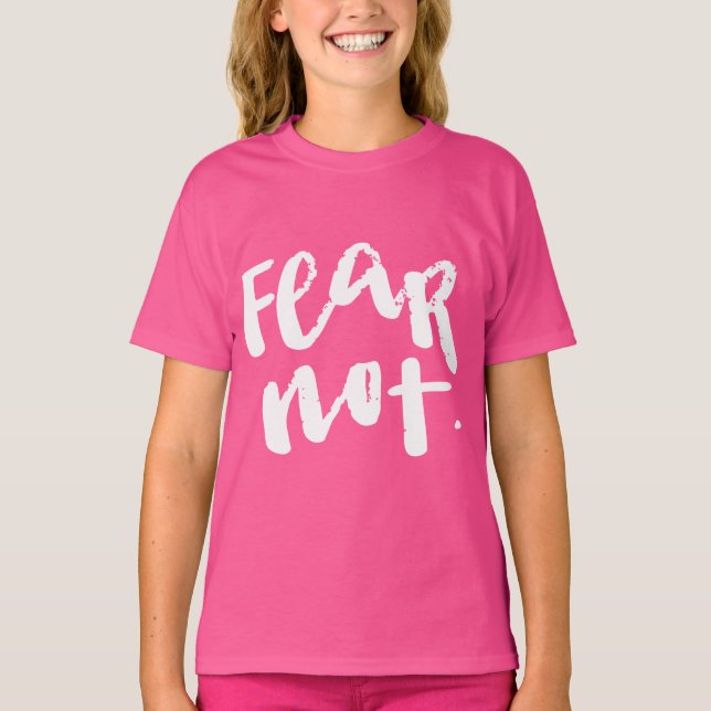 Camiseta Não tema (Frente)
