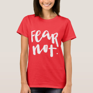 Camiseta Não tema