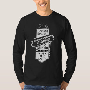 Camiseta Não Temam Israelitas Yahawashi Está Chegando Roupa