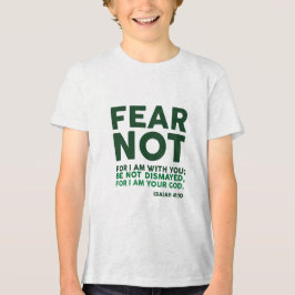 Camiseta Não temas, pois estou contigo