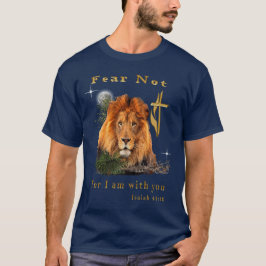 Camiseta Não Temas, pois Estou Contigo