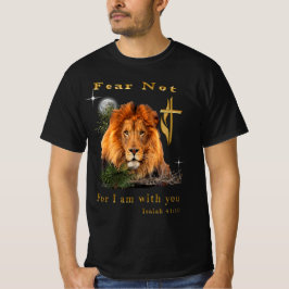 Camiseta Não temas, pois estou contigo