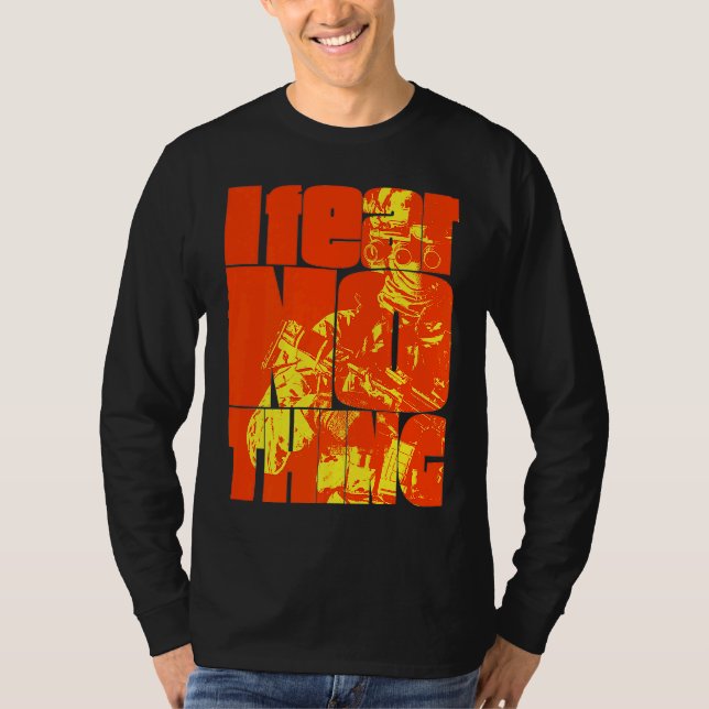 Camiseta Não Temo Nada  1 (Frente)