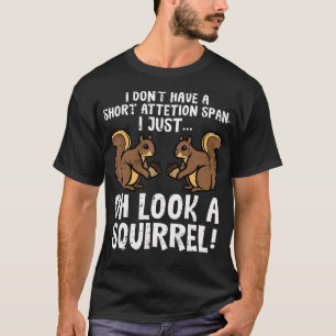 Camiseta Não Tenha Atenção Curta De Olhar Para Crianças De 