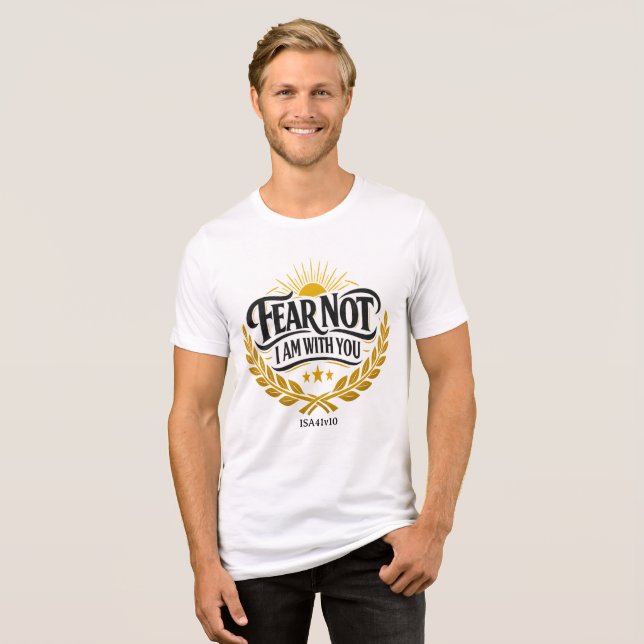 Camiseta Não Tenha Medo (Frente Completa)