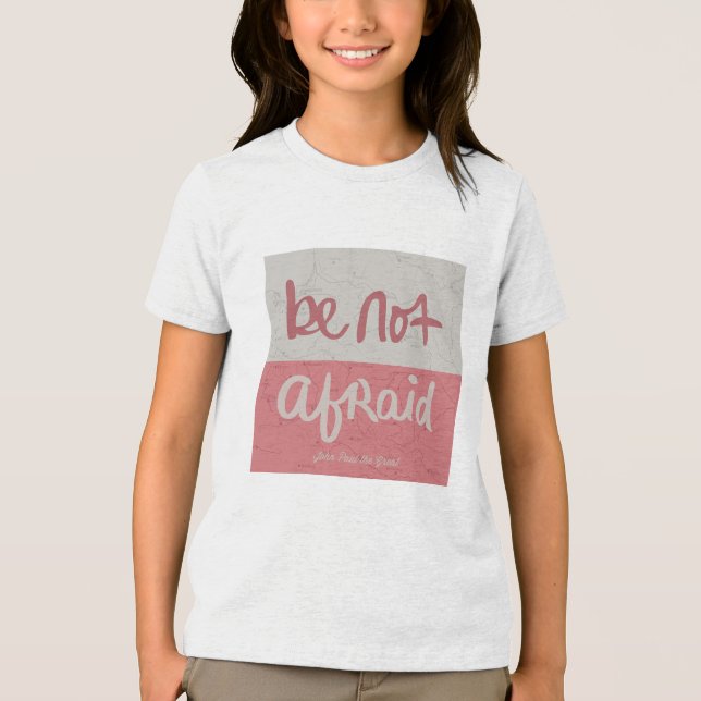 Camiseta Não tenha medo (Frente)
