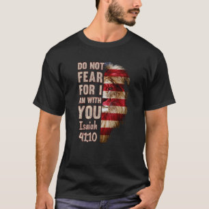 Camiseta Não Tenha Medo De Estar Com Você Isaiah 4110, Band