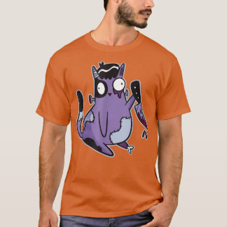 Camiseta Não tenha medo de mim ter medo de ser nervoso