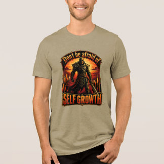 Camiseta Não Tenha Medo do Cavaleiro do Crescimento Pessoal