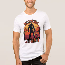 Camiseta Não tenha medo do crescimento pessoal | Motivação 