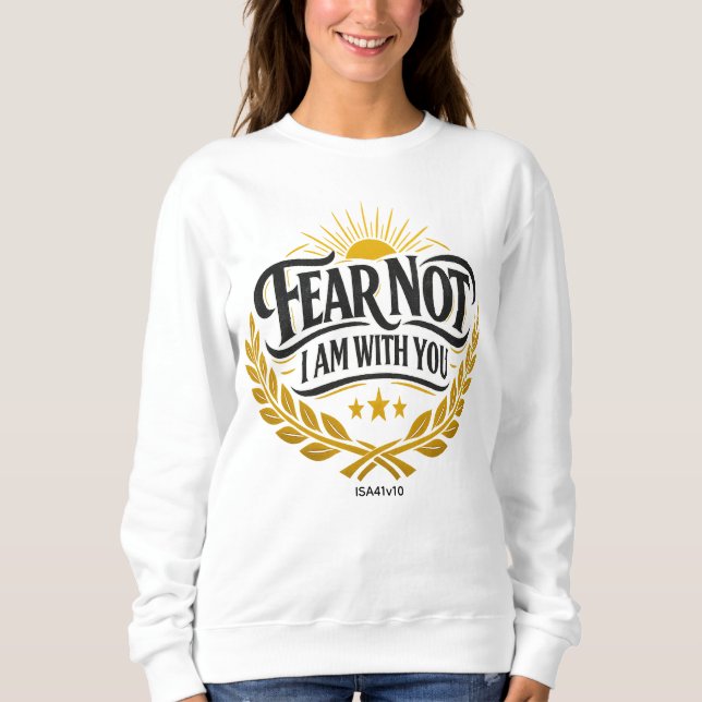 Camiseta NÃO TENHA MEDO - Eu Estou Com Você (Frente)