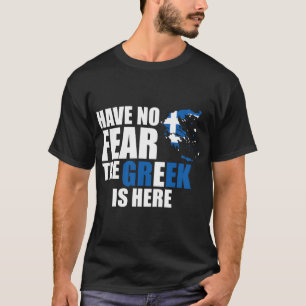 Camiseta Não Tenha Medo - Grego