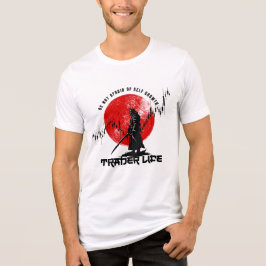 Camiseta Não tenha medo | Motivação de Trader | Samurai