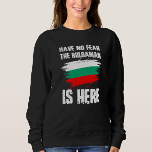 Camiseta Não Tenha Medo O Búlgaro Está Aqui Bandeira Da Bul