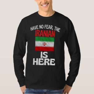 Camiseta Não Tenha Medo O Iraniano Está Aqui   Irã