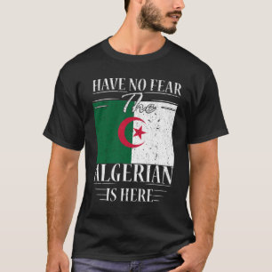 Camiseta Não Tenha Medo Que O Argelino Esteja Aqui