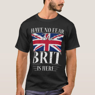 Camiseta Não Tenha Medo Que O Britânico Esteja Aqui