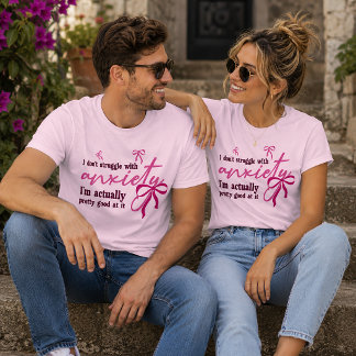 Camiseta Não Tenho Luta Contra a Ansiedade