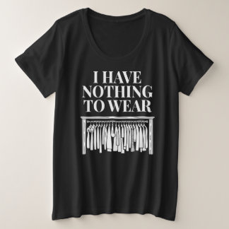 Camiseta Não Tenho Nada Para Vestir