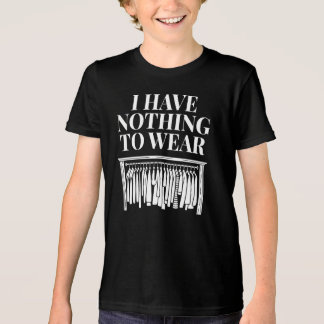 Camiseta Não Tenho Nada Para Vestir