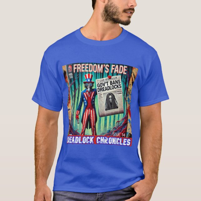 CAMISETA NÃO TENHO PROIBIÇÃO DE SONHOS - PROBLEMA DE DREADL (Frente)