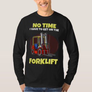 Camiseta Não Tenho Tempo Para Entrar No Gancho Da Forquilha