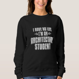Camiseta Não tenho vida, sou estudante de arquitetura